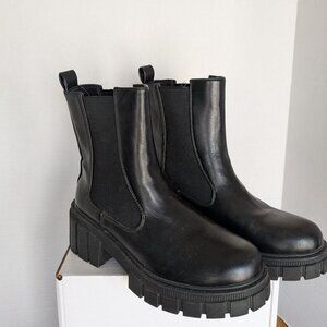 Black French Connection Boots